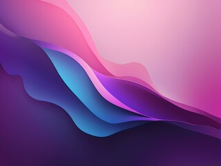 Fototapeta premium Abstract background gradient base color blue purple pink blurred and wavy 