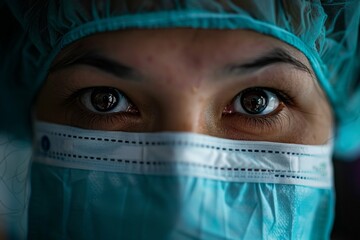 A doctor's portrait captured through the lens of a patient's grateful eyes, conveying the profound impact doctors have on people's lives