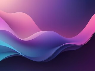Abstract background gradient base color blue purple pink blurred and wavy