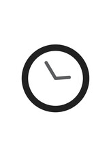 simple clock icon for time