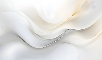 Obraz premium Minimalist yet luxurious white world wallpaper
