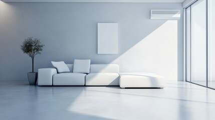 Minimalist Living Room Interior Design | Modern Home Aesthetics -- 16:9"