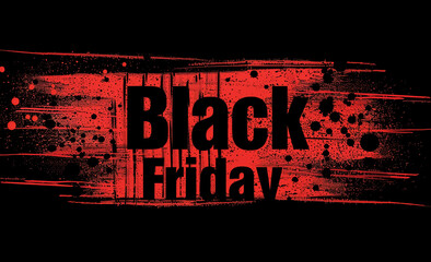 Black Friday sale concept , text "black Friday'' written on the image 