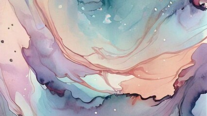 Fototapeta premium abstract watercolor background with hand 4k full hd high quality background 