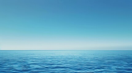 Fototapeta premium Tranquil Ocean Horizon