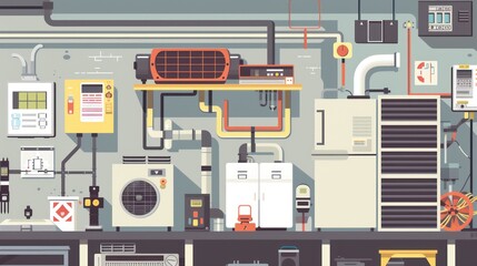 HVAC System Illustration
