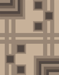 Beige Square and Line Abstract Background