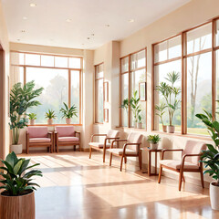 陽の当たるラウンジ