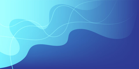 Abstract blue background with diagonal lines. Dynamic shapes composition. Vector illustration