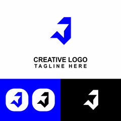 J logo graphic for brand sign.