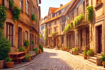 Historic European Street