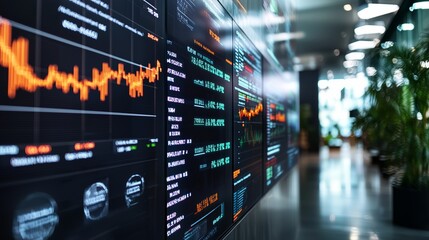 Fototapeta premium Wall of Wealth