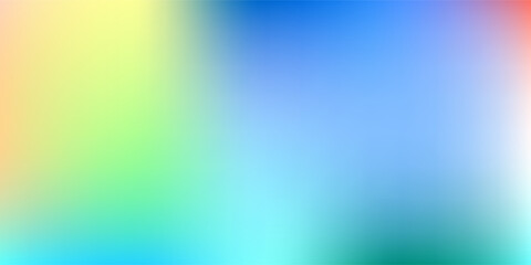 Obraz premium blurry light colorful gradient vector background