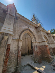 Naklejka premium church of the holy sepulchre city, church of st nicholas