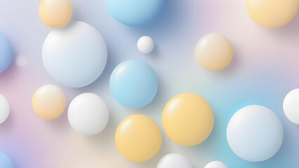 Soft color White  yellow blue gradient background bubble texture, gradients backdrop design
