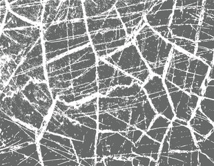 Cracked, Weathered Texture with Gray Background
