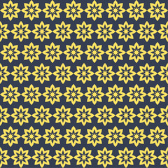 pattern with yellow flowers