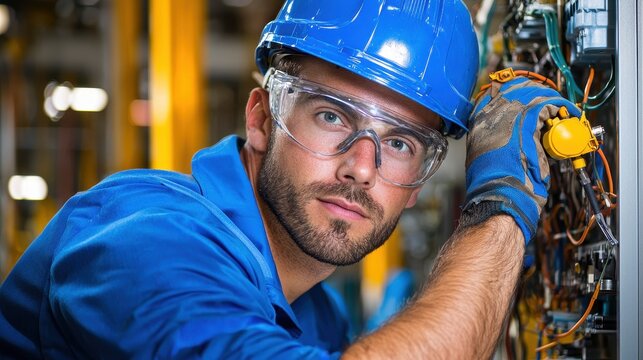 Skilled Engineer Conducting Electrical Testing for Product Safety and Compliance