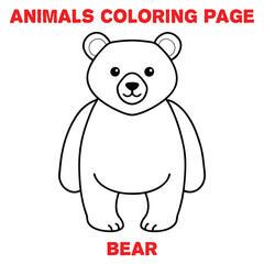 animals coloring book  for kisa