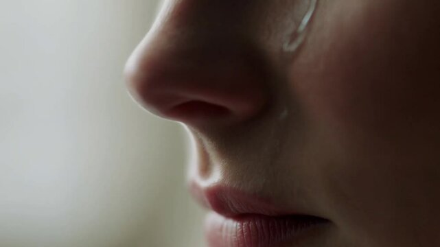 Woman cry