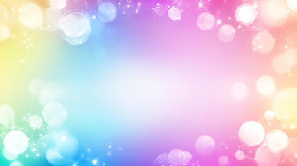 Obraz premium Pastel Bokeh Lights