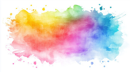Obraz premium Pastel Watercolor Splash