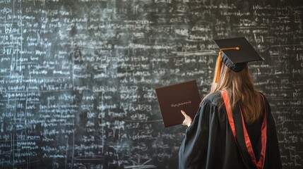 Educational Journey: A Graduate's Moment of Triumph