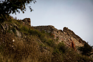 Hammershus Castle Ruins at Hammeren, Bornholm, Denmark