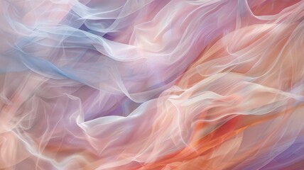 Obraz premium Abstract Pastel Tulle Background