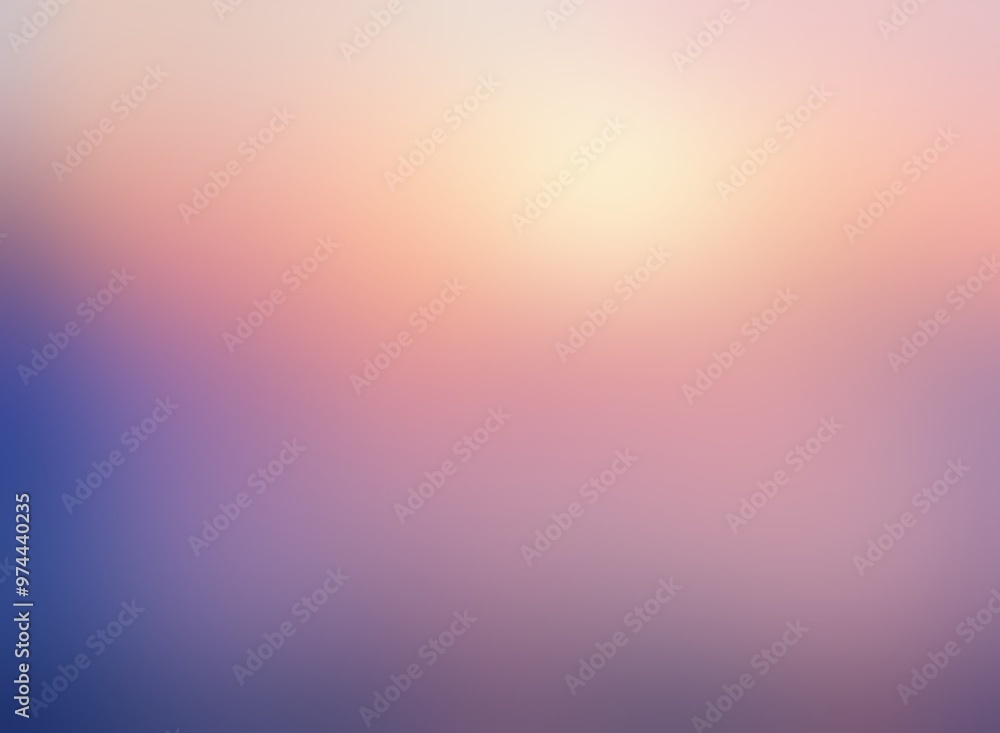 Poster pink blue sunset defocused backdrop ai abstraction.