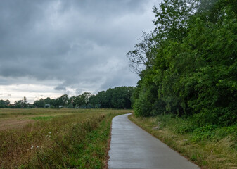 A serene park located at the Germany-Netherlands border, Gronau, Enschede 2024