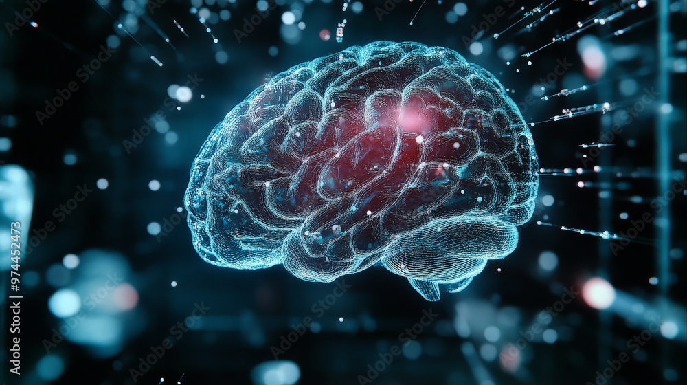 Poster the synergy of ai brain analysis and advanced technology is paving the way for unprecedented discove