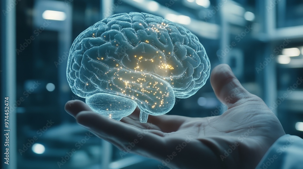 Poster the synergy of ai brain analysis and advanced technology is paving the way for unprecedented discove