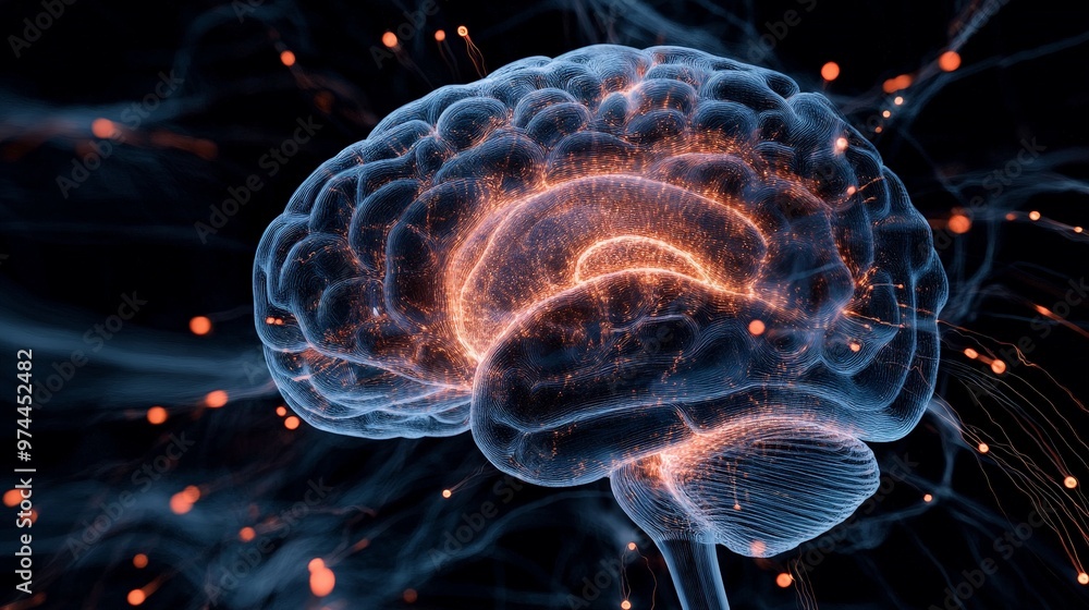 Poster the synergy of ai brain analysis and advanced technology is paving the way for unprecedented discove