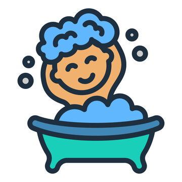 recommend clip art: Bath Time Icon