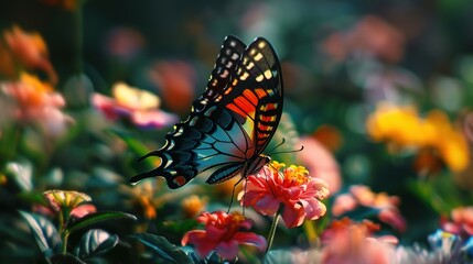 Obraz premium butterfly closeup wallpaper