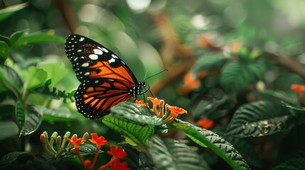 Obraz premium butterfly closeup wallpaper