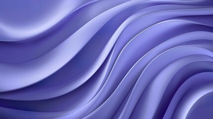 Obraz premium Abstract blue background with smooth curved lines, featuring a gradient from deep to light shades. The design emphasizes a wave-like curve, symbolizing fluidity and movement. This elegant and minimali