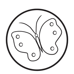 Butterflies Icon Logo