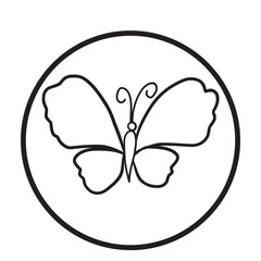Butterflies Icon Logo