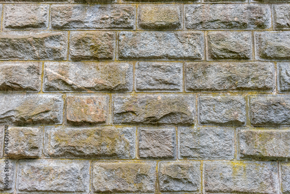 Poster textured stone wall surface rustic design elements for architecture