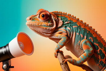 Obraz premium iguana