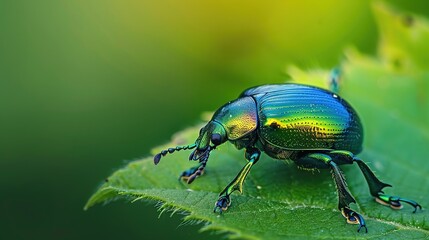 Fototapeta premium shiny beetle wallpaper