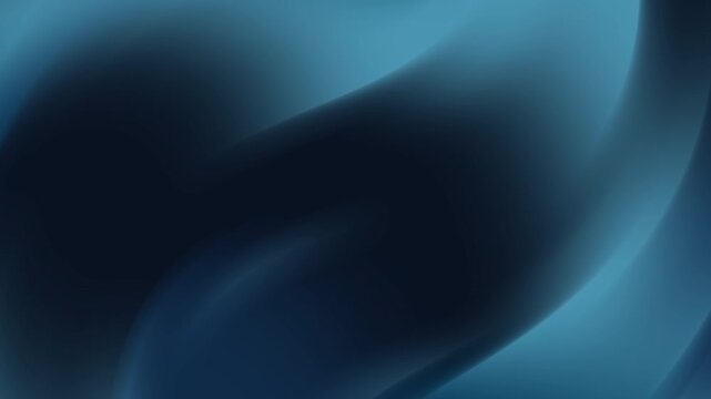Dark blue gradient background with smooth, curved lines suitable for abstract designs, minimalistic concepts, technology themes, modern presentations, and artistic backgrounds.