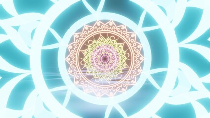 曼荼羅 マンダラ 光のアート