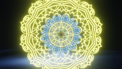 曼荼羅 マンダラ 光のアート