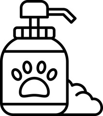 Pet soap icon