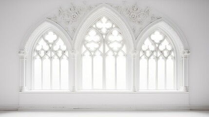 detailing window white background