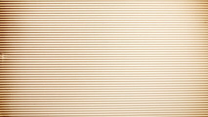 Fototapeta premium Beige cardboard background with horizontal stripes and small stains, vintage paper texture for design or print.