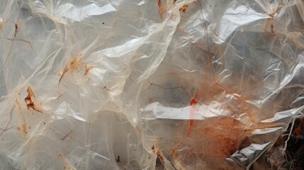 frayed plastic bag texture